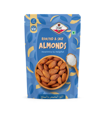 Almond - Roasted & Salted - 100g