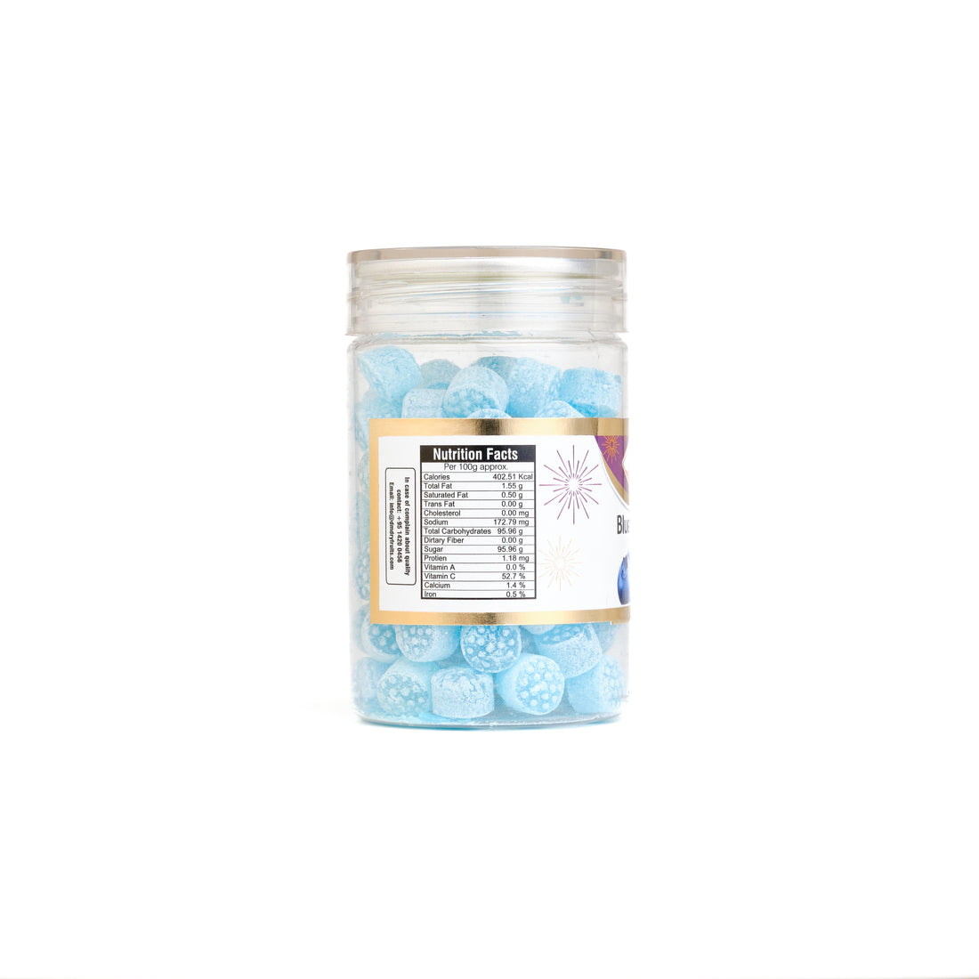 Blueberry - Minty Candy Jar - 150 G