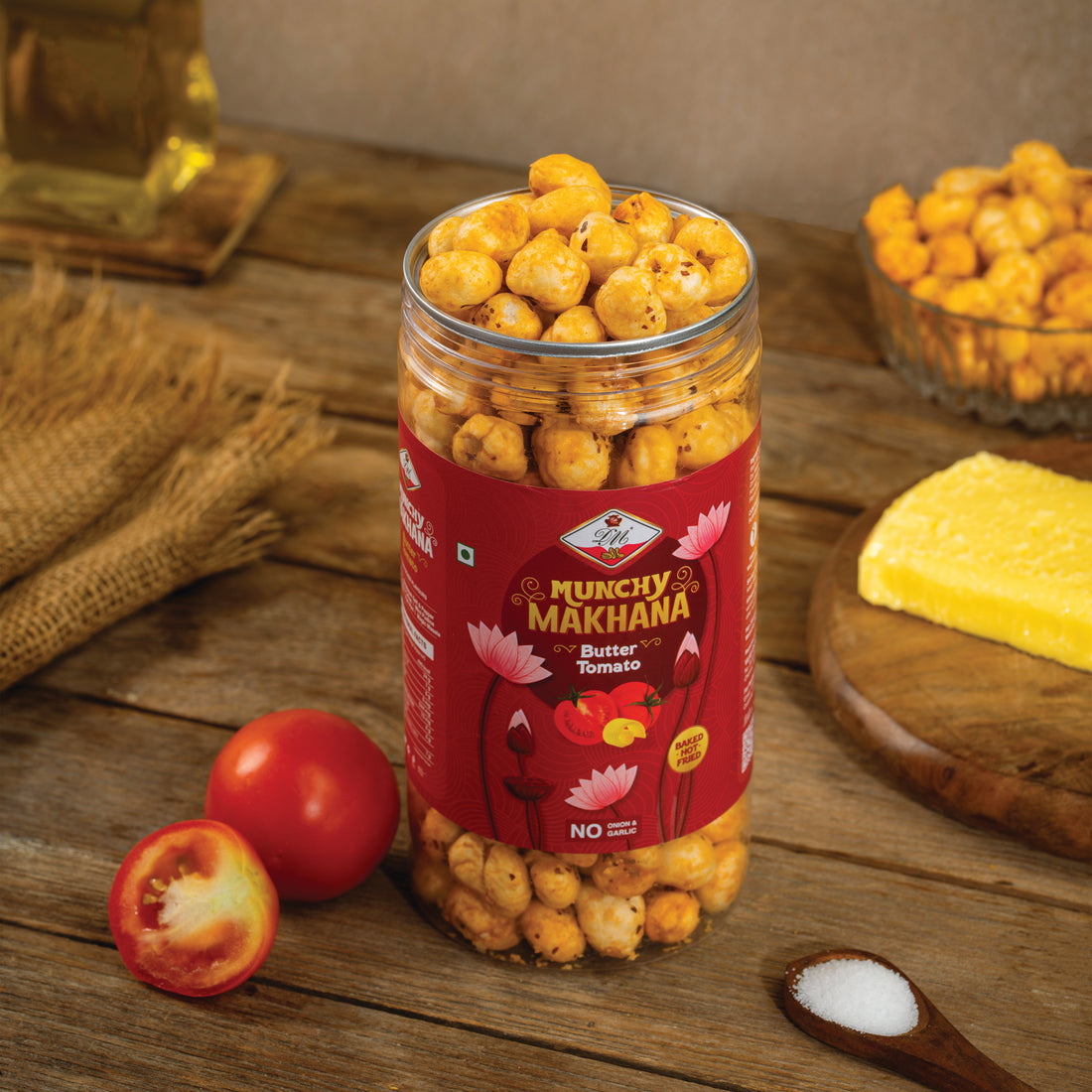 Butter Tomato Makhana - 75 g