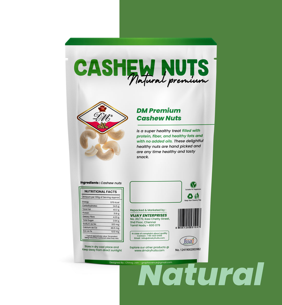 Cashew Nuts - 100 g