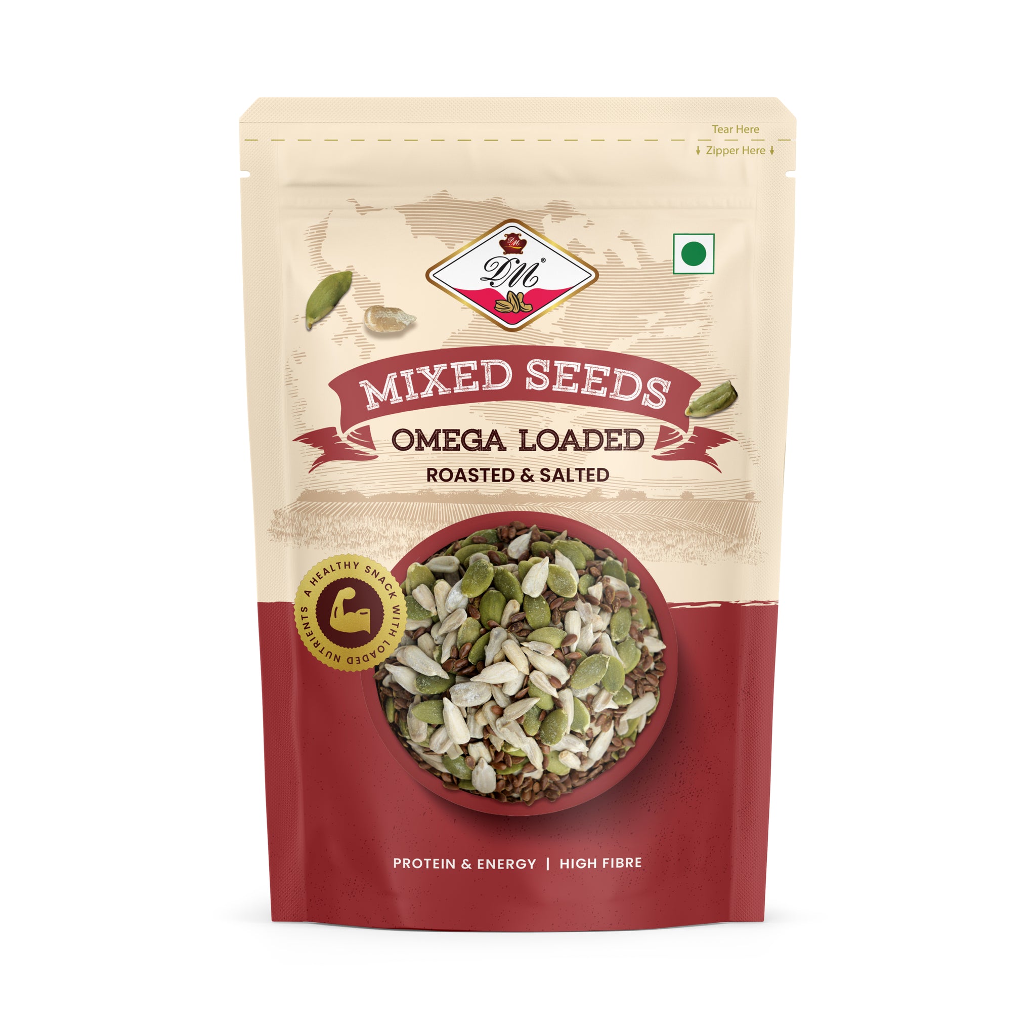 Mix Seeds - Roasted & Salted - 100g