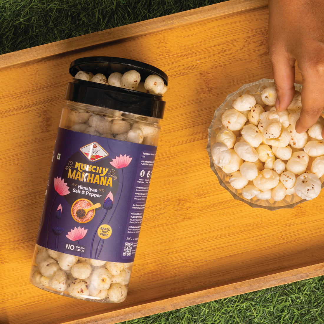 Himalayan Salt & Pepper Makhana - 75 g